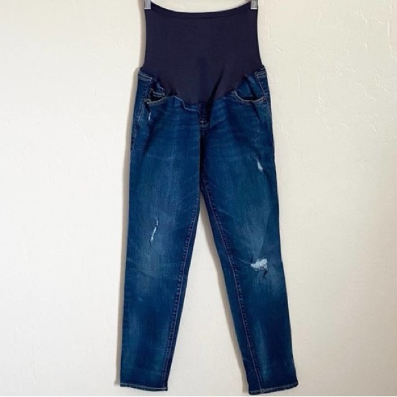 Old Navy Boyfriend Skinny Maternity Jeans - Picture 1 of 4